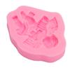 Fondant Chocolate Model Angel Shaped Soft Elastic Silicone Chocolate Candy Decorating Model for Baking Cake Making