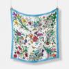 70cm*70cm Designer Print  Summer New Arrival Fashion Chiffon Headbands Bandana Female Scarves  Female Silk Scarves
