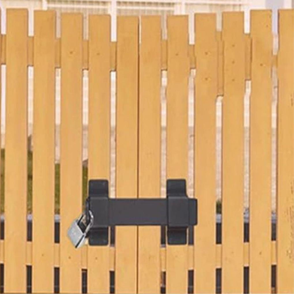 Hanging hole tumbler lock, aluminum alloy door lock hole, with accessories, strong long use, suitable sliding and