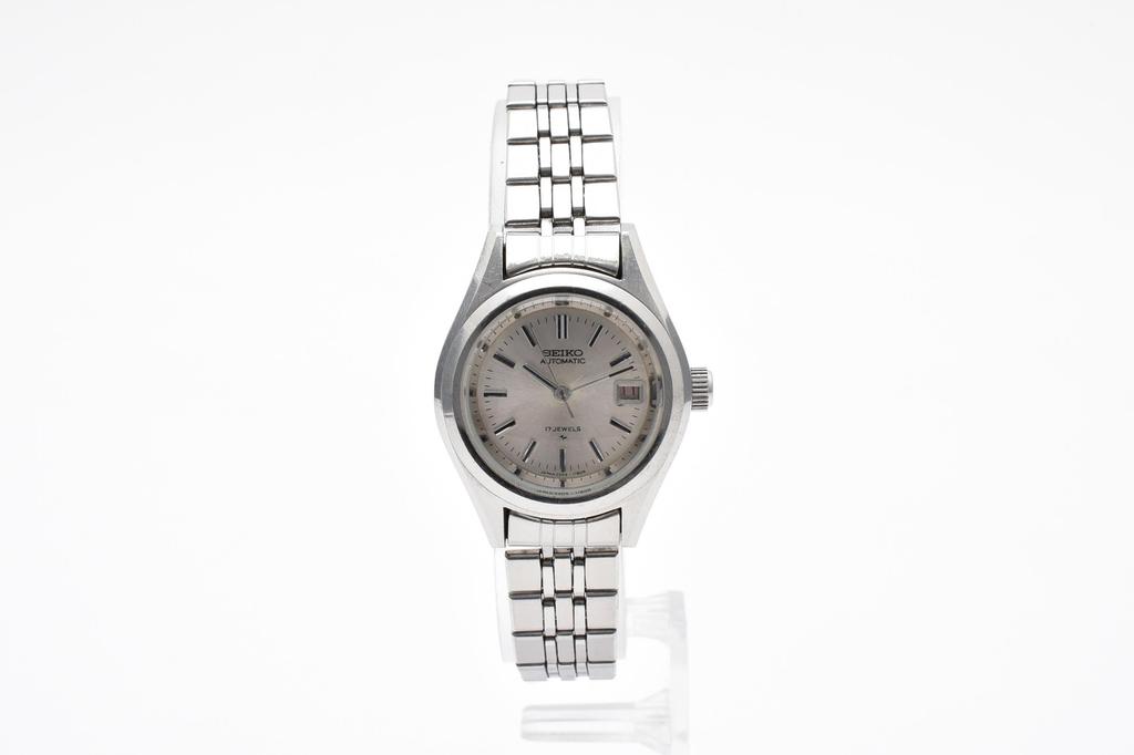 Used SEIKO Ladies' Automatic WatchWatches Stainless Steel Women SilverDial