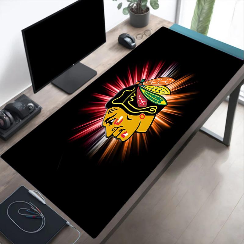 Blackhawks Mouse pad, Gaming Mouse Pad, keyboard pad, Desk Decor for computer notebook Fan Gift Birthday Gift