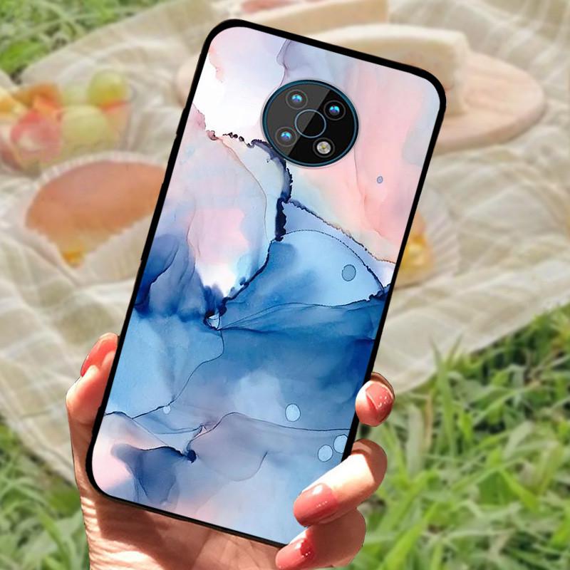 Kryt na telefon pro Nokia G50 5G Pouzdro Silikonové Měkké Nárazuvzdorné Funda pro Nokia G50 5G 6.82" Zadní kryty pro NokiaG50 Pouzdra Mramorové