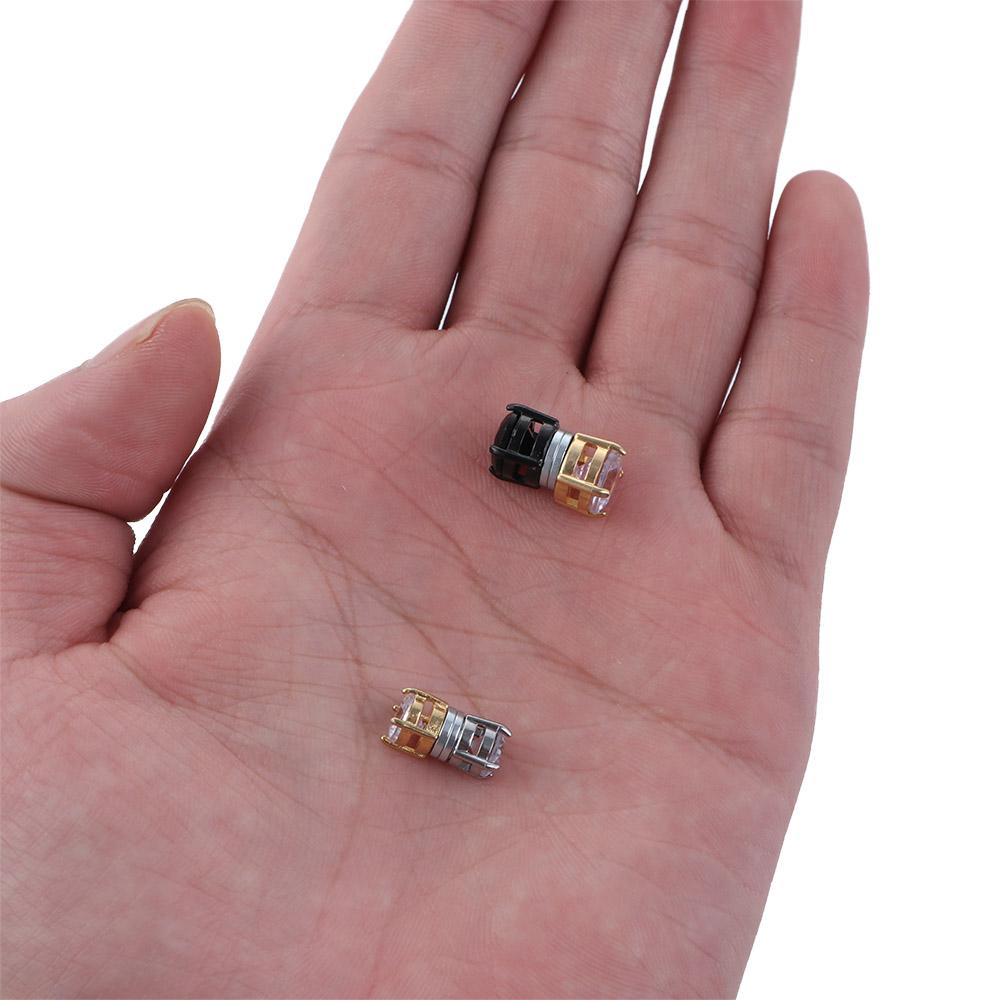 Ear Jewelry Titanium Steel No Pierced Clip On Earrings Korean Ear Cuff Crystal Magnet Ear Clips