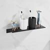 Aluminum alloy storage rack, minimalist style, no drilling, living room, kitchen, bathroom, wall mounted storage rack