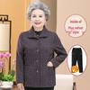 Vintage-Inspired Women's Velvet Suit for Seniors 60s-80s - Thickened for Autumn and Winter