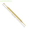 Acupuncture Pen Stainless Steel/Brass Manual Body Trigger Point Probe Pen Deep Tissue Massage,Dual Head Facial Reflexology Tools