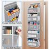 Durable 5-Layer Over Door Hanging Storage Bag Large Capacity Non-Woven Hanging Storage Box Wall Organizer Door Storage
