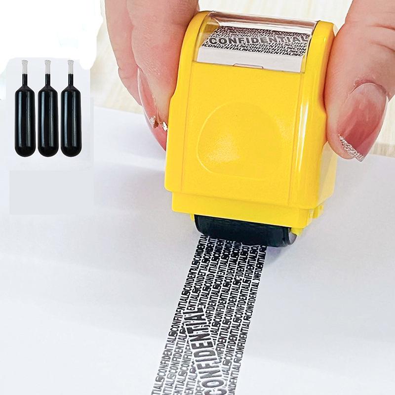 Privacy Roller Pen: Waybill Scramble Seal for Cross-Border Confidentiality