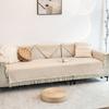 Cotton and Linen Sofa Cushion Four Seasons Universal Non-Slip Simple Striped Canvas Sleeve Cover Cushion Cover Cloth Nordic