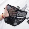 Consort Vine Black Series Sexy Mesh Lace Women's Panties with Transparent Cotton Crotch