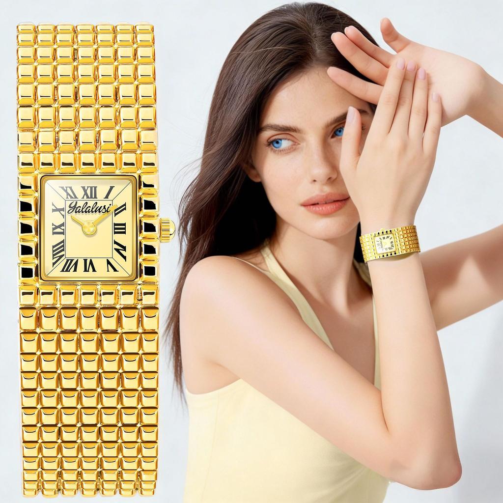 Medieval Style Retro Niche Simple Women'S Watch European Style Women'S Watch Small Gold Watch Women'S Quartz Watch