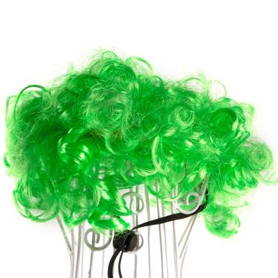 Pet Headdress Kadeře Paruky Kostým Psí Paruky pro Malé Střední Velké Domácí Mazlíčky Párty Zelený Příčesek na Halloweenskou Párty