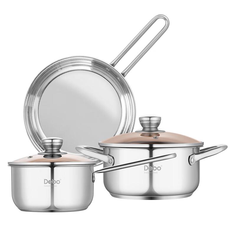 

Debo Chantelle DEP-919 Stainless Steel Cookware Set