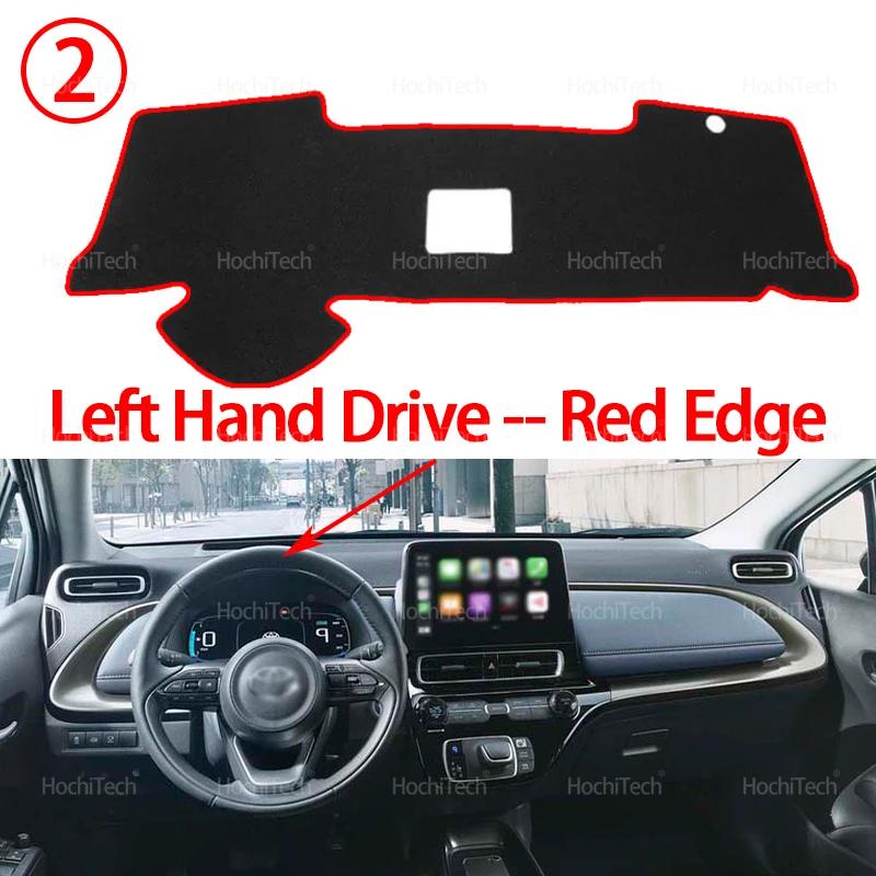 For Toyota AQUA 2 Prius C XP210 -Present Accessories Dash Board Sunshade Carpet Dashboard Cover Protective Pad