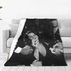 Lana Del Rey Dio Gesù Coperte Traspiranti Flanella Coperta da Divano per Casa Camera da Letto Viaggio Plaid Copriletto Piumino