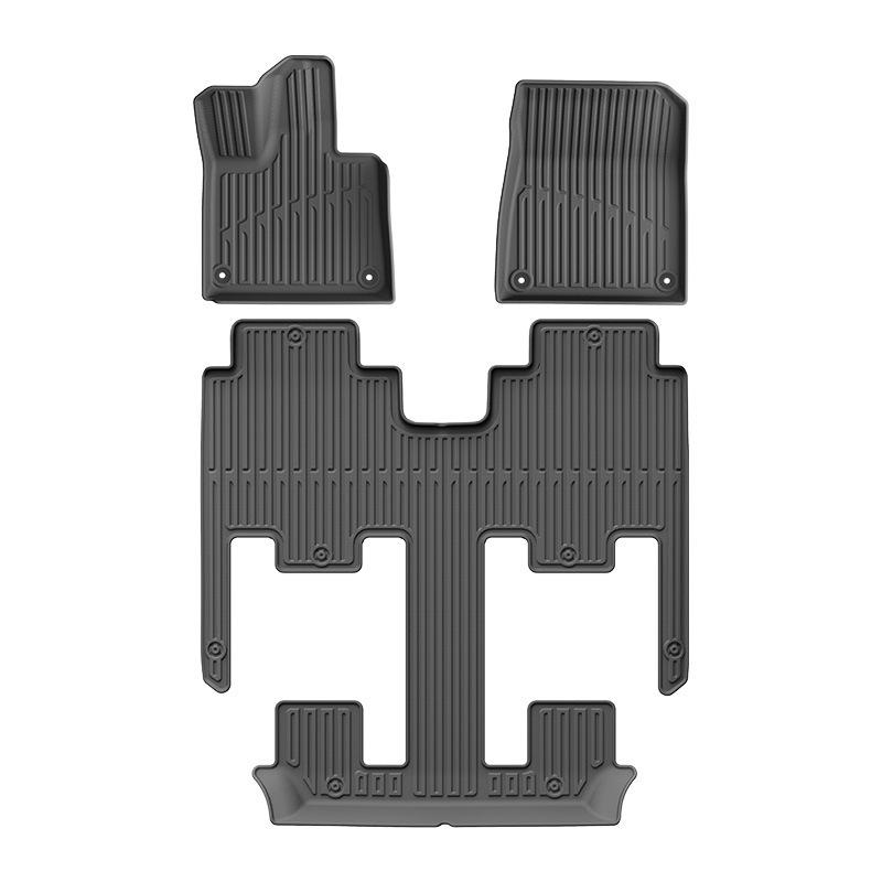 Lantu Tianshan Car Floor Mats: TPE, Eco-Friendly, Vehicle-Specific, Fits 26 Models, Includes Trunk Mat