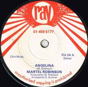 

7inch Record MARTEL ROBINSON - Angelina RA04 Ray 1978 UK Reggae, Ska & Dub Used