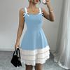 Women's Summer New Camisole Dress Contrasting Multi-layer Cake Dress