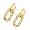 Unique Heart Ear Buckles Star Charm Earrings Geometric Fashion Females Ear Jewelry Suitable for Party and Daily Wear