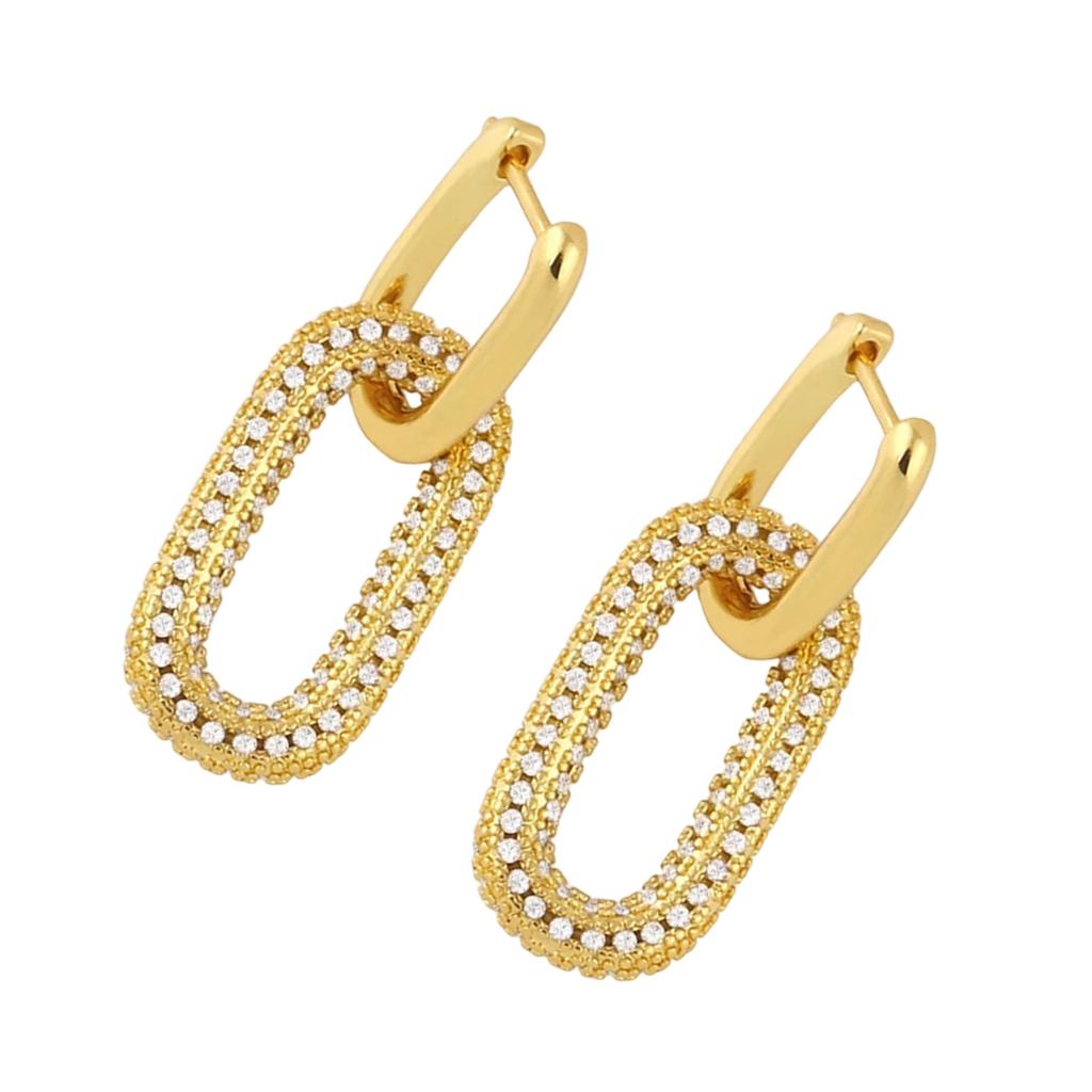 Unique Heart Ear Buckles Star Charm Earrings Geometric Fashion Females Ear Jewelry Suitable for Party and Daily Wear