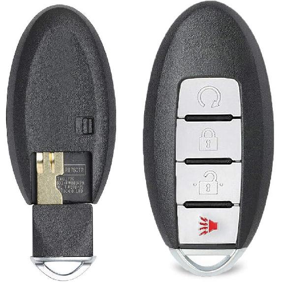 Smart Proximity Remote Key 4 Button Fob for Nissan Sentra Versa Leaf 2013 2014 2015 2016 2017 2018 FCC: CWTWB1U840