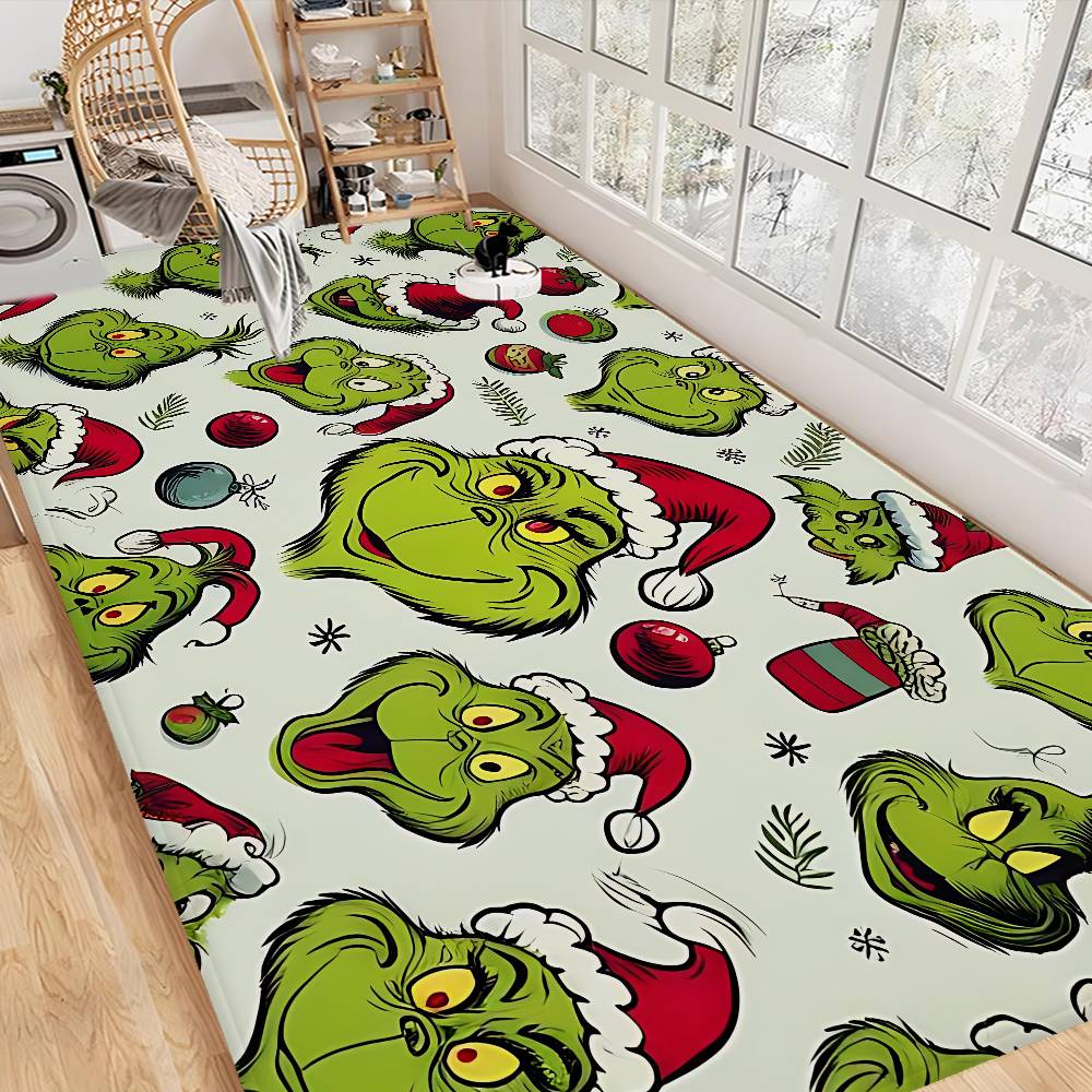Cartoon THE G-GRINCHS Kitchen Mat Cheaper Anti-slip Modern Living Room Balcony Printed Modern Home Decor