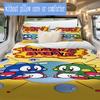 Bubble Bobble Pattern Bedding,Quilt Set Quilt Cover Pillowcase Home Birthday Gift (1*duvet cover+2*pillowcase,without core)XSJT0917438
