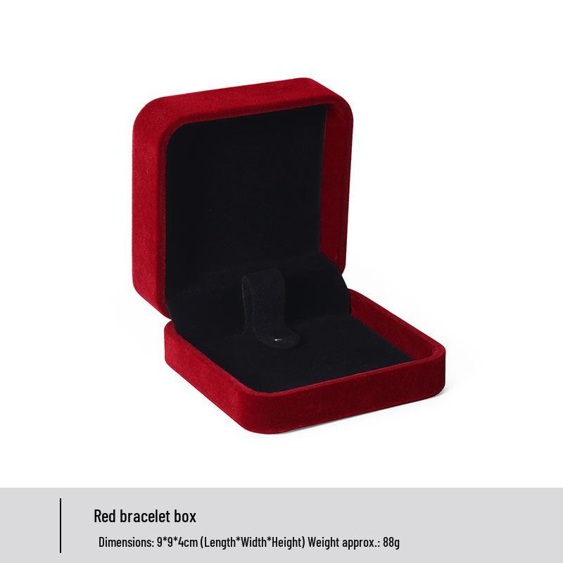 Velvet Jewelry Box for Rings, Necklaces, Earrings, Pendants, and Bracelets