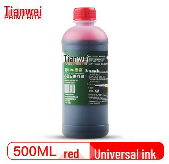 Tianwei 500ML Ink for HP, Canon, Epson CISS Ink Cartridges MP288, R330, 2132, 672