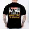 I Close More Bars T Shirt Retro Spanish Humor Geek Beer Lovers Gift Short Sleeve Unisex T-shirt Clothes Fashion Casual Tee Tops