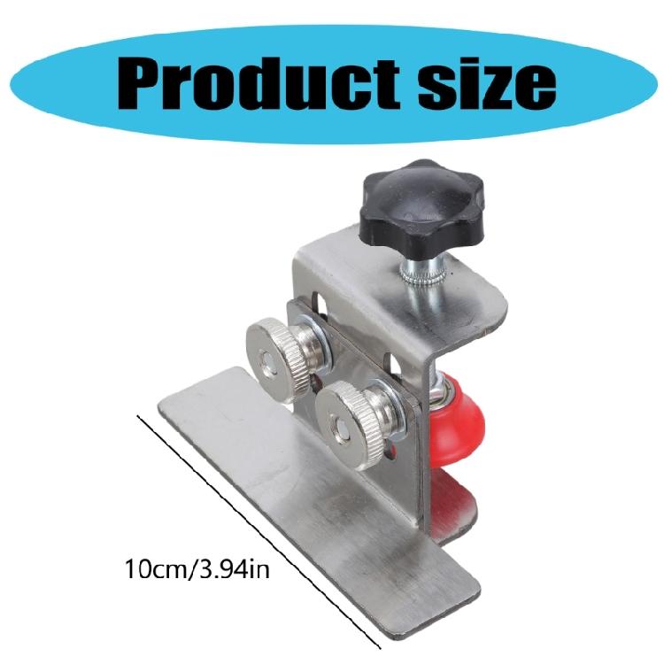 Woodworking Cabinet Door Jig Mounting Support Clamp Stainless Steel Tool for Precise Installation of Various Door Types