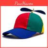 Block Propeller Color Baseball Cap Sun Protection Breathable Duckbill Gift Hat