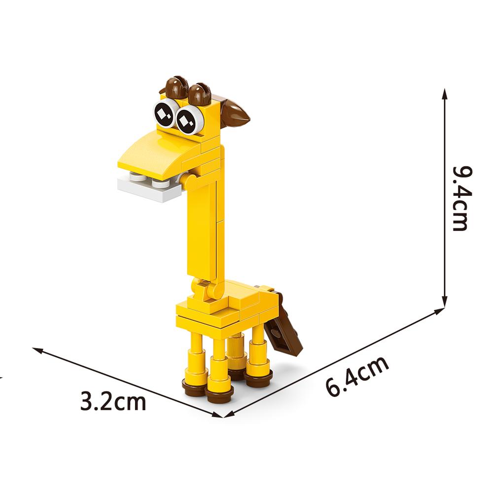 Insect World Animals Scorpion Mantis Ants Spider Birds Marine Animal Building Blocks Toys Desktop Ornaments Bricks Kids Gift