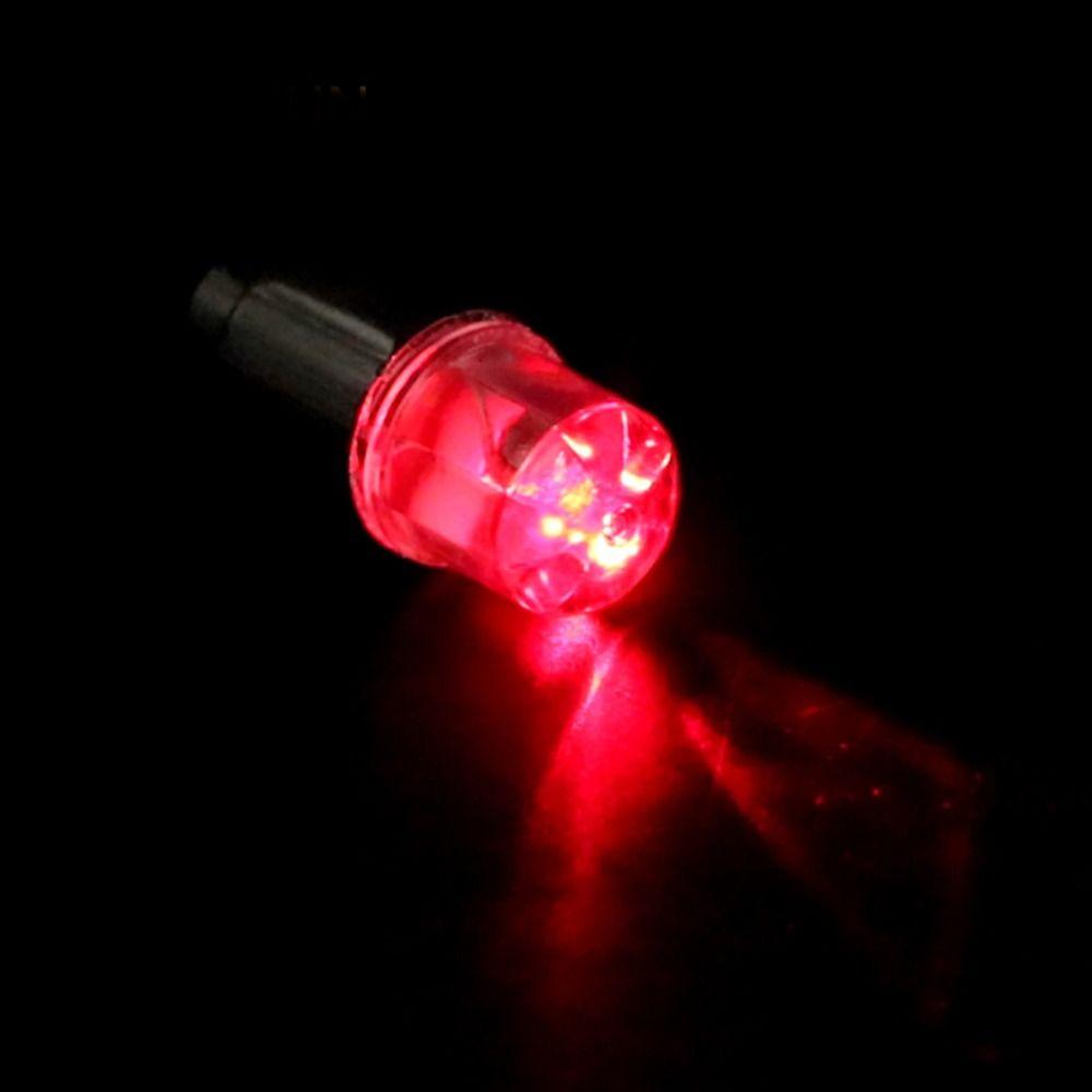 LED Tire Valve Stem Cap Lights, Neon Spoke Flash Light Bulb Tire Valve Lights, Waterproof Wheel Tyre Valve Dust Cap