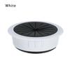 60mm ABS Plastic Computer Table Wire Hole Cover Office Desk Grommet Cable Clamp Black Dust Plug Wire Tidy Storage Organizer