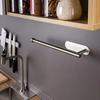 Stainless Steel Kitchen Tissue Holder Bathroom Roll Paper Holder Toilet Wall Mounted Towel Rack Save Space Home Accessories