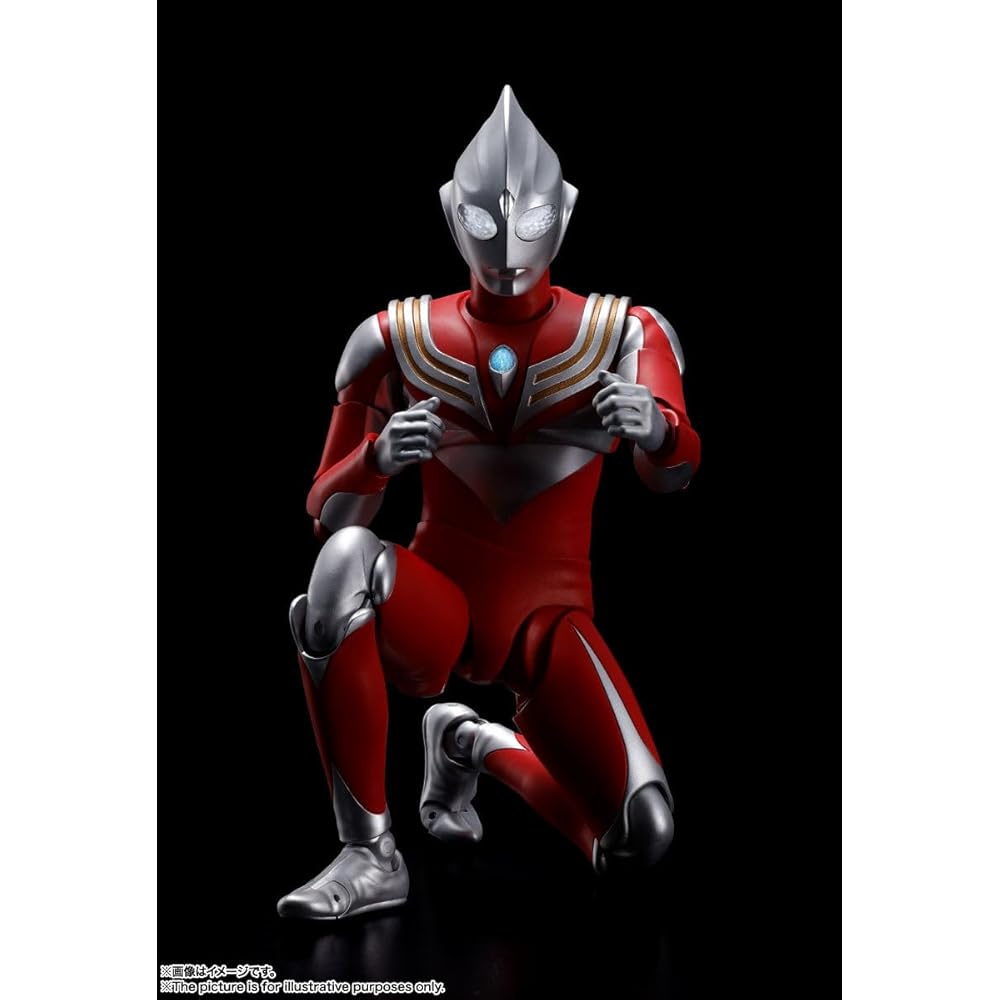 TAMASHII NATIONS SHFiguarts (Echte Knochenschnitztechnik) Ultraman Tiga Power Typ (Wiederveröffentlichungsversion) Ca.. 150mm ABS & PVC Bemalte Bewegliche Figur