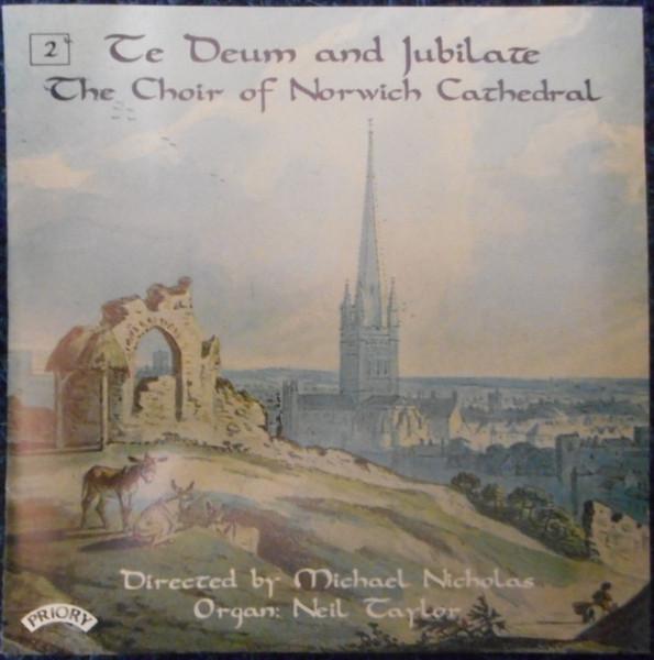 

CD NORWICH CATHEDRAL CHOIR Te Deum and Jubilate Vol. 2 PRCD470 Priory 1994 UK Classical Used