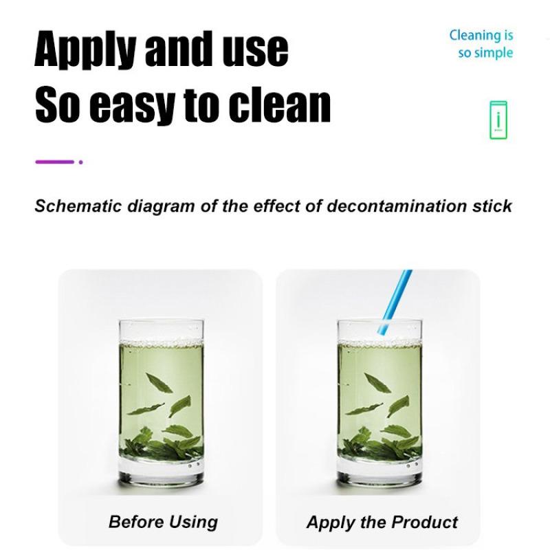 Drain Decontamination Stick Unclogging Agent Cleaning Canned Color Stain Remover Stick Pipe Unclogging Stick