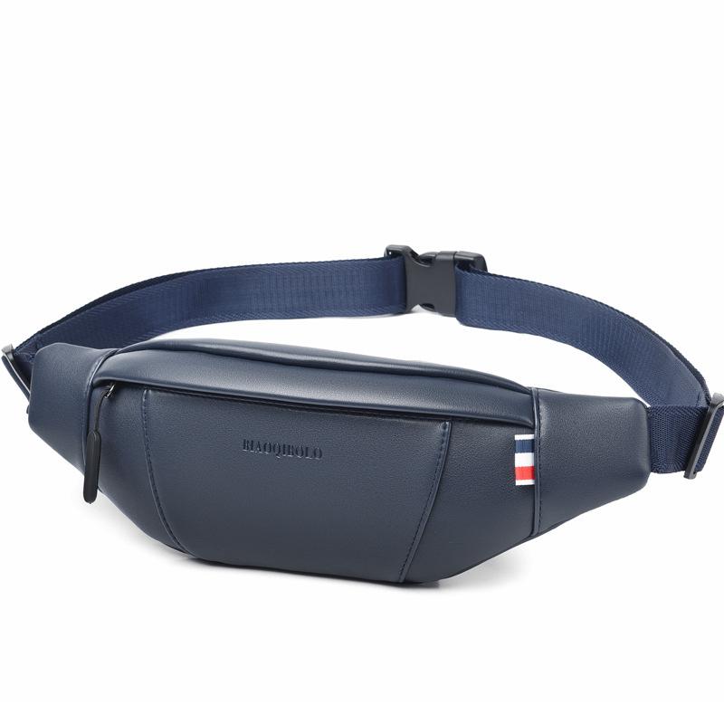 

Leisure Bag Waist Bag Men s Diagonal Cross Men s Bag Multifunctional Chest Bag Men s Phone Bag Shoulder Bag синій