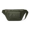 Monogram Logo Embossed Zipper Leather Chest Bag Men Chest Bag Dark-Green 645093-AABY7-3346