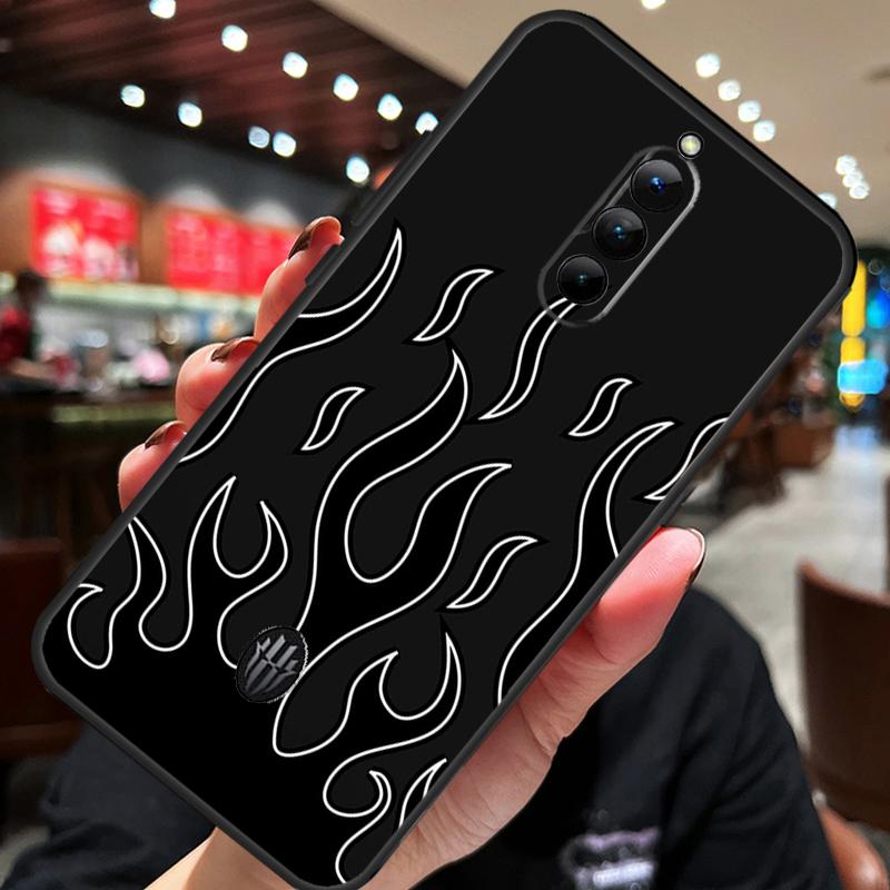 Cool Flame Colorful Pattern Case For ZTE Nubia Red Magic 10S 10 8 9 8S 9S 11 Pro Plus 10 Air 5G 6R 6 7 6S 7S Pro Cover