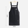 Polyester Cleaning Apron 2 Pockets Work Clothes New Cafe Shop Overalls  Kitchen Supplies