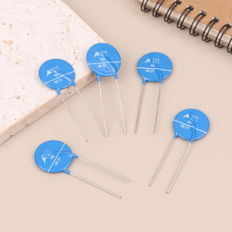 5Pcs/set S20K11 EPCOS Varistor Resistor Electronic Components B72220S0110K101 11VAC 20D180