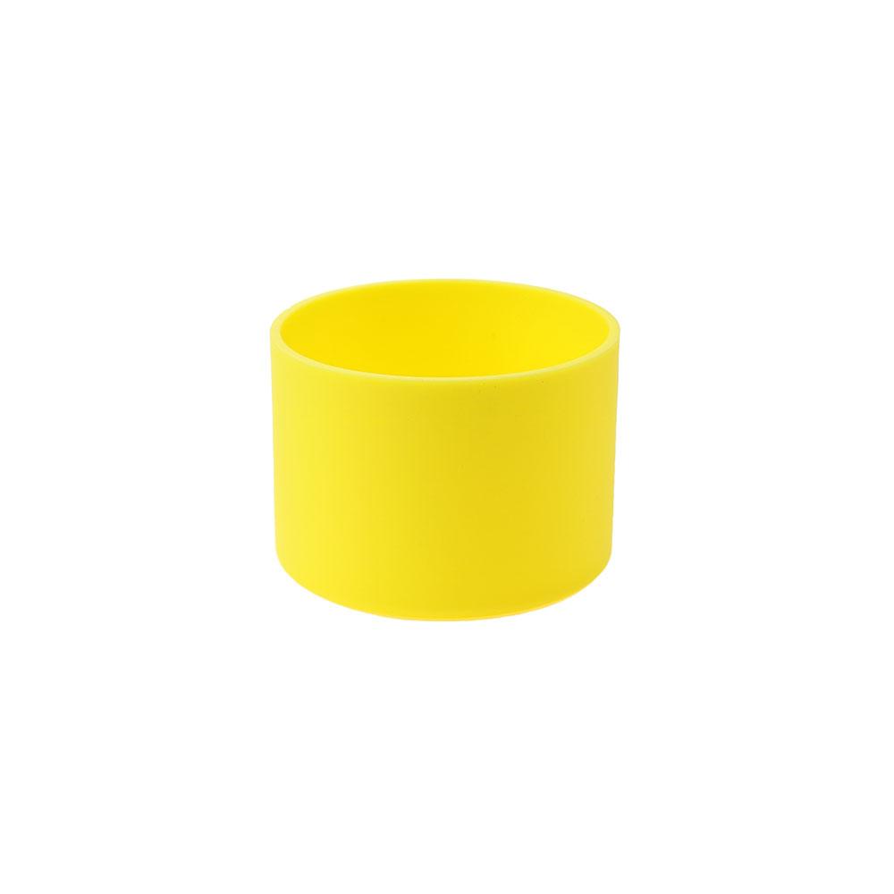17 Colors 5.5CM Silicone Cup Bottom Cover 55MM Bottle Cover Cup Heat Insulation Bottom Cover Anti Slip Bottle Sleeve Sheath