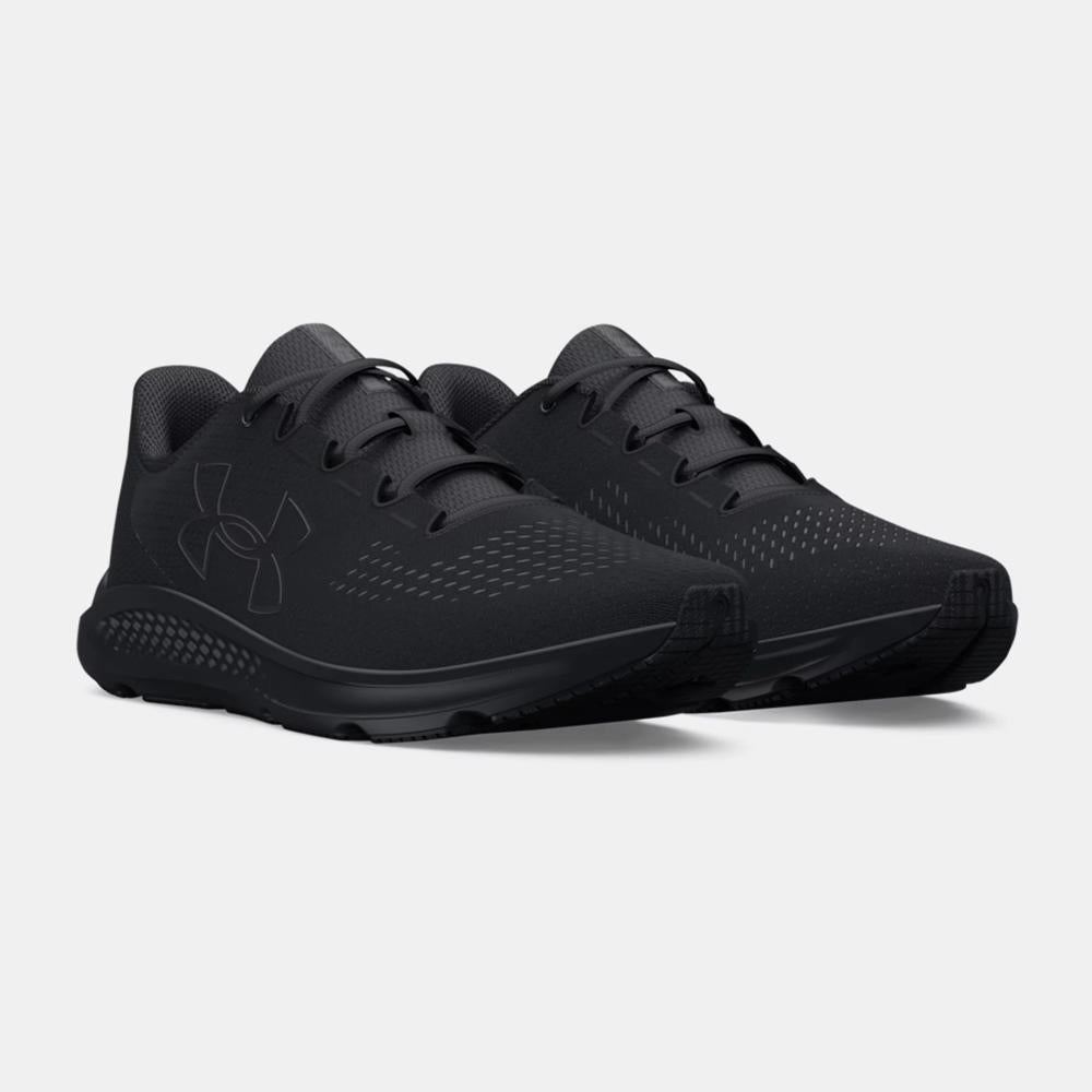 Under Armour Charged Pursuit 3 sneakers breathable flexible outsole Black