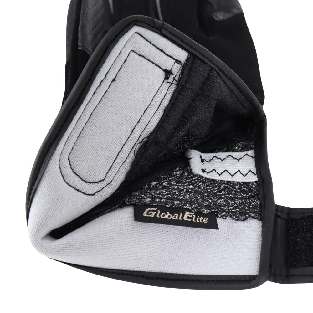 Mizuno Global Elite ZeroSpace Baseball Fielding Left High School Baseball Rules Compliant 1EJED28090 Glove, Hand, Model, (Black/M/Men's)