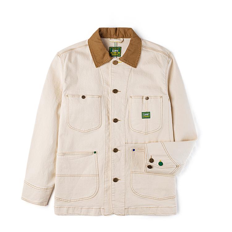 Lee Comfortable Color Block Polo Collar Regular Loose Fit Casual Jacket Men jackets LMT011407209320A09468