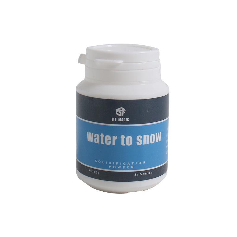 Северное Волшебство Снежный Порошок: Загуститель для слайма и реквизит для ландшафта с исчезающей водой