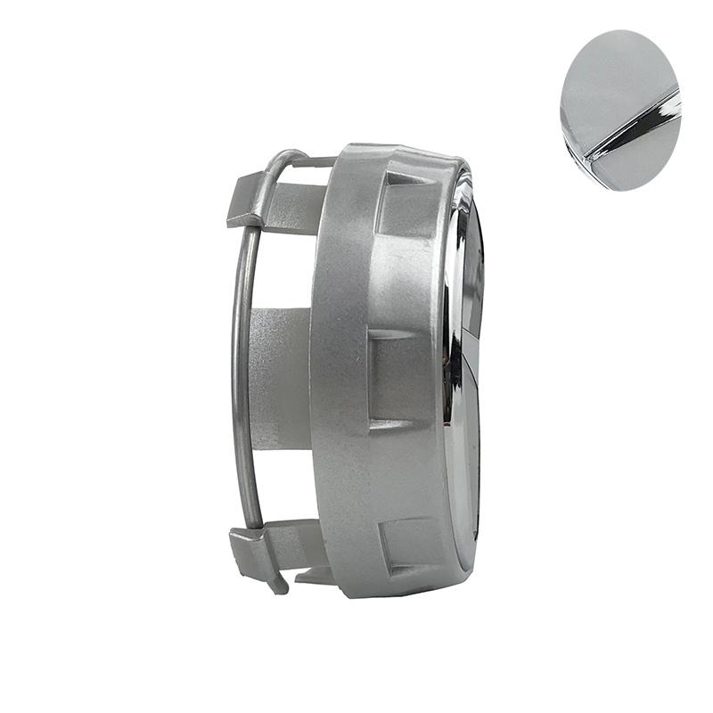 

4pcs Car Wheel Center Hub Cover Caps Emblem for W203 W204 W212 A B C E Class GLA CLA GLC SLK Series Car Accessories Styling срібний